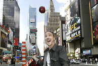 Thorsten Andreassen @ Time Square, NY – Photo: Kristofer Sandberg
