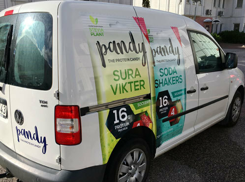 Bildekor, bildekaler, foliering, stripning