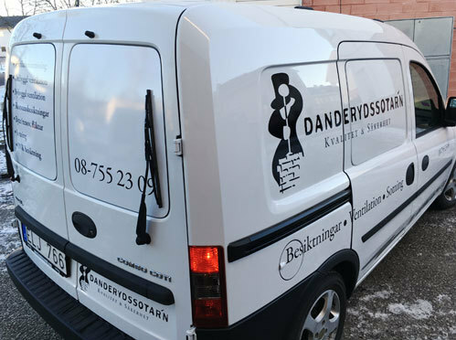 Bildekor, täby, bildekaler, norrort