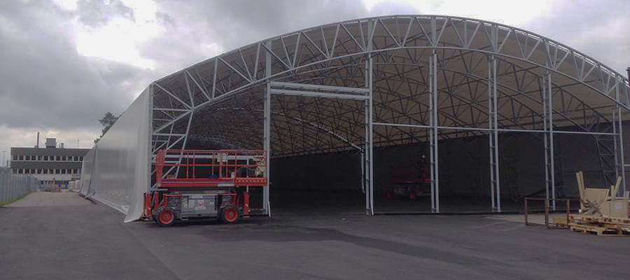 Lagerhall, 24 x 72 x 4 m