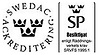 Swedac, SP, brandsäkrade